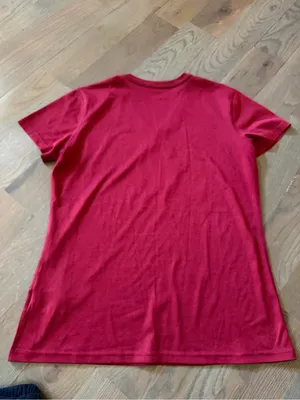 Nike Red University of Oklahoma V-Neck Tee thumbnail 2