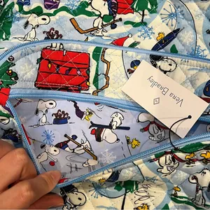 Vera Bradley and Peanuts snoopy collaboration backpack bag! thumbnail 2