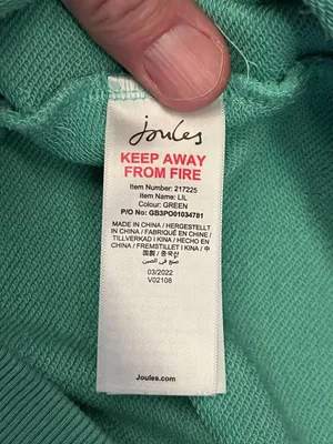 Joules Hoodie Sweatshirt Womens 4 Green Striped Hood Kangaroo Pocket Pullover thumbnail 7