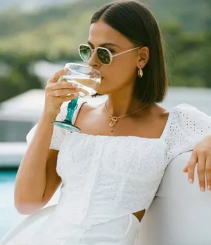 Sabo Skirt Eyelet Corset Top thumbnail 2