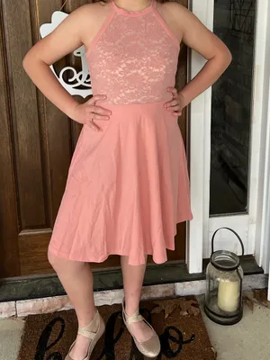 Amazon Pink formal dress thumbnail 3