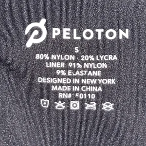 Peloton Sports Bra Black Racerback Athletic Pace High Neck Womens‎ Size Small thumbnail 6