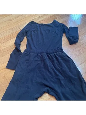 FP Movement by Free People Make It Count Onesie Jumpsuit Romper Size M Black thumbnail 14