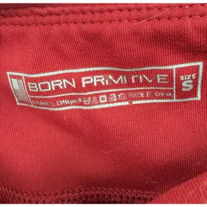 Born Primitive Size Small Double Take‎ Booty Short Red Athleticwear Exercise thumbnail 5