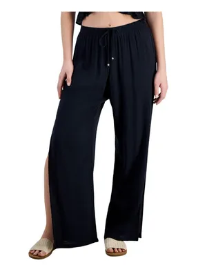 NWT Miken Juniors Side-Slit Cover-up Pants I6596P380 Black XL thumbnail 4