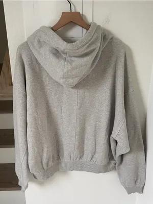 Free People We The Free Hoodie w/ Front Pocket - Gray - NWOT thumbnail 2