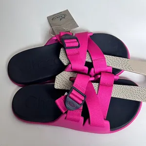 Chaco Women's Chillos Double Buckle Strap Slide Magenta Sz 7 thumbnail 3