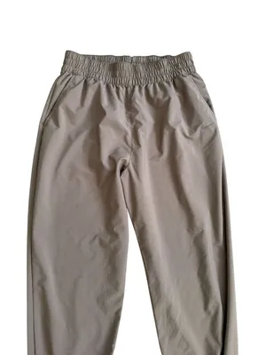 NIKE One Women's Taupe Active Joggers Pants Size Large thumbnail 5