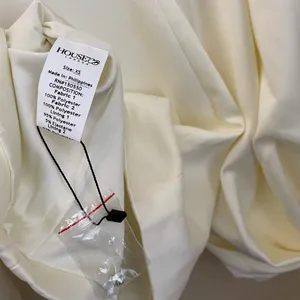 HOUSE OF CB Carlyn Ivory Satin Balloon Sleeve‎ Mini Dress XS NWOT thumbnail 11