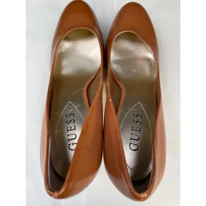 Guess Women's Tan/ Brown Platform Pumps/ Shoes Heels 4" Size 7 SKU 5430 thumbnail 5