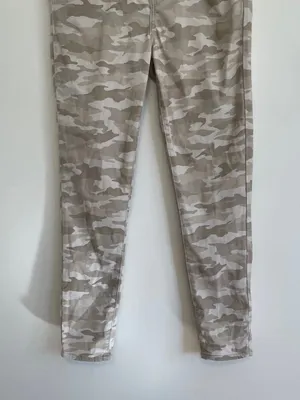 LEVI'S 720 High Rise Super Skinny Crop Jeans Tan Camo Camouflage Cropped Ankle thumbnail 5