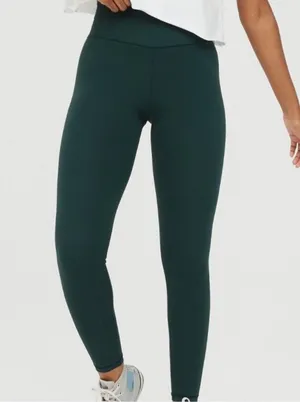 Women’s OFFLINE by Aerie Real Me Xtra Hold Up Hi Rise 7/8 Leggings Green Size S thumbnail 1
