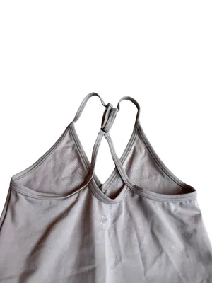 Varley Let's Move Irvine Playsuit Grey Romper Workout Athletic Size XS Women's thumbnail 5