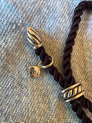 David Yurman Corded Bracelet with Silver Accents thumbnail 3