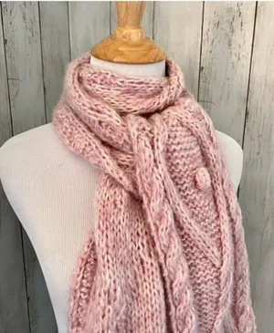 American Eagle Cable Knit Scarf thumbnail 1