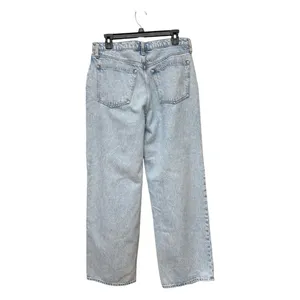 Abercrombie Fitch High Rise Loose Jeans Light Wash Size 30/10 Denim thumbnail 3