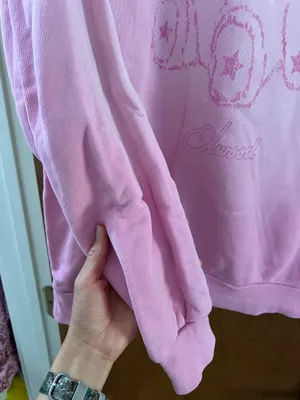 Elwood teddy crewneck Pink Size M thumbnail 4