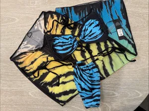 Bikini Cover Up Set Butterfly Fairy Whimsical Festival Rave Beach Vacation Pool thumbnail 5