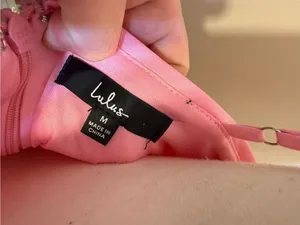 Lulu’s Pink Sequin Spaghetti-Strap Mini Dress thumbnail 6
