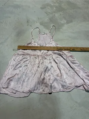 Altar’d state Light Pink Satin Spaghetti-Strap Tank Top medium thumbnail 3