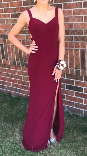 Prom Dress Red Size 00 thumbnail 1
