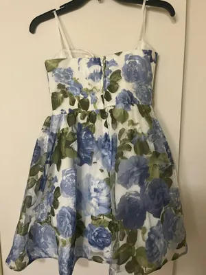 Camille La Vie Floral Dress Homecoming thumbnail 2
