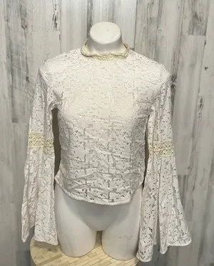 Laced white dress White Size M thumbnail 1