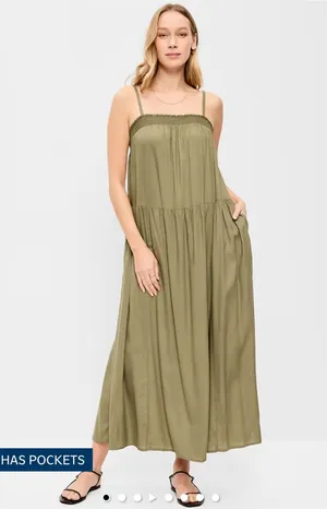 Old Navy Smocked maxi dress thumbnail 1