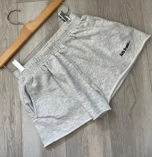 iets frans Shorts low rise sweat lounge womens Gray (xsmall) casual summer thumbnail 1