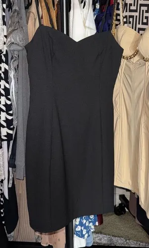 Abercrombie & Fitch Black Corset Mini Dress Womens Small New NWT thumbnail 1