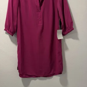 Felicity And Coco Size-M Women's Dress Purple 3/4 Sleeve‎ thumbnail 7