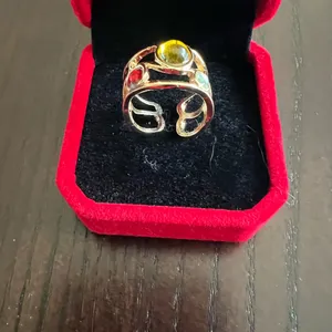 Multicolor Gemstone Adjustable Ring Size 7 thumbnail 2