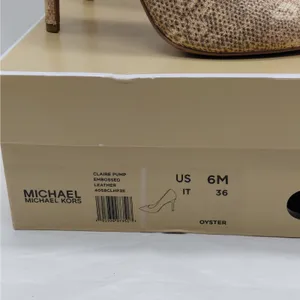 Michael Kors Womens Heels Size 6M Snakeskin Wedding Cocktail Party Evening Pumps thumbnail 11