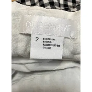 Urban Outfitters Cooperative Black Gingham Cami Tank Mini A Line Dress Size 2 thumbnail 3