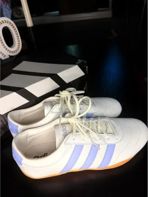 Adidas Grand Court LO Sneakers White Lavender Gum Sole Women’s 8.5 NWT thumbnail 3