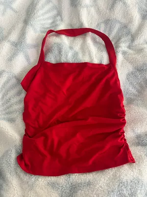 SheIn red top thumbnail 1