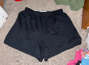 Soffe black athletic shorts, size Large. thumbnail 1