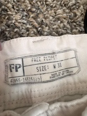 Free People White Cotton Shorts Womens 31 Beachy Summer Casual Classic thumbnail 6
