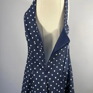 Pinch Noelle Navy Polka Dot Tank Midi Dress, Size M, NWT thumbnail 7