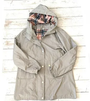 H&M Women’s M Trench Coat Rain Jacket Waterproof Lightweight Jacket Suze Medium thumbnail 1