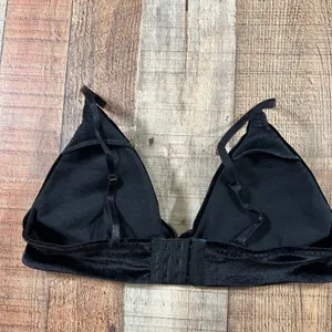 True by Rue21 Black Velvet Triangle Bralette Whimsigoth Witchy Gothic Small thumbnail 3