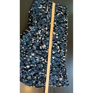 Sno Skins Snowskins 3D Texture Applique Skirt Blue Black Mosaic Art to Wear S thumbnail 10