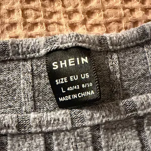 SheIn Gray Ribbed Crop Top,Pants & Duster Set thumbnail 6