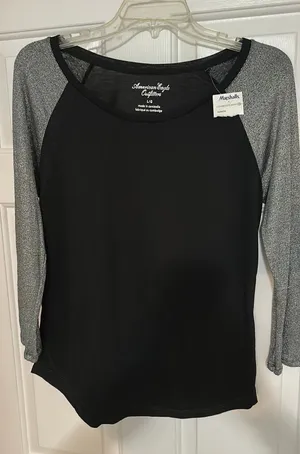 American Eagle Long Sleeve Shirt Soft & Sexy thumbnail 1