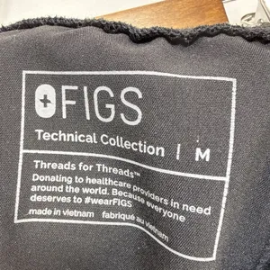 Figs Technical Collection Zamora Cargo‎ Jogger Scrub Pants Size M Black thumbnail 8