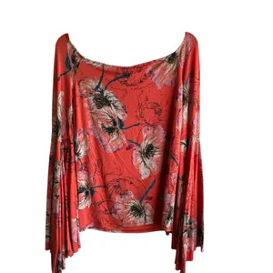 Free People We The Free Birds Of Paradise Top Women’s M Butterfly Sleeve Boho thumbnail 3