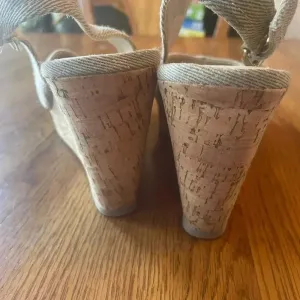 Maurices Cork Wedge Heels Sz 10 Danielle Slingback‎ Open Toe Cute! EUC! Bin A thumbnail 5