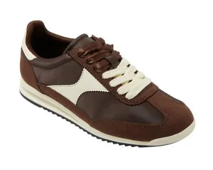 NWT Universal Thread Skyler Jogger Sneakers Low Top Double Lace Brown Multi 9M thumbnail 1