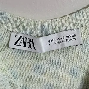 Women's Zara Floral Print Tight Knit Tank Dress Size Small‎ Viscose thumbnail 6