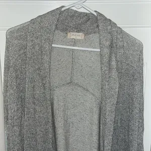 Altar’d State Gray Silver Cardigan Size M thumbnail 2